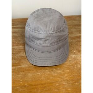 Coal Headwear Considered Collection Cotton Military Cadet Cap Gray Size M
